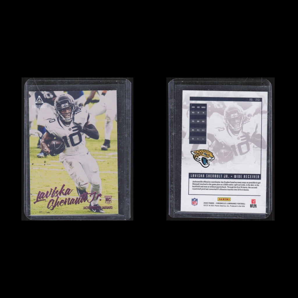 Laviska Shenault Jr. Rookie #213 2020 Panini Chronicles Luminance Update Rookies