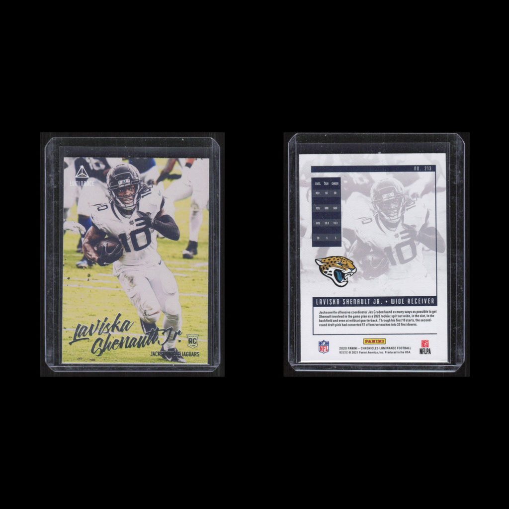 Laviska Shenault Jr. Rookie #213 2020 Panini Chronicles Luminance Update Rookies