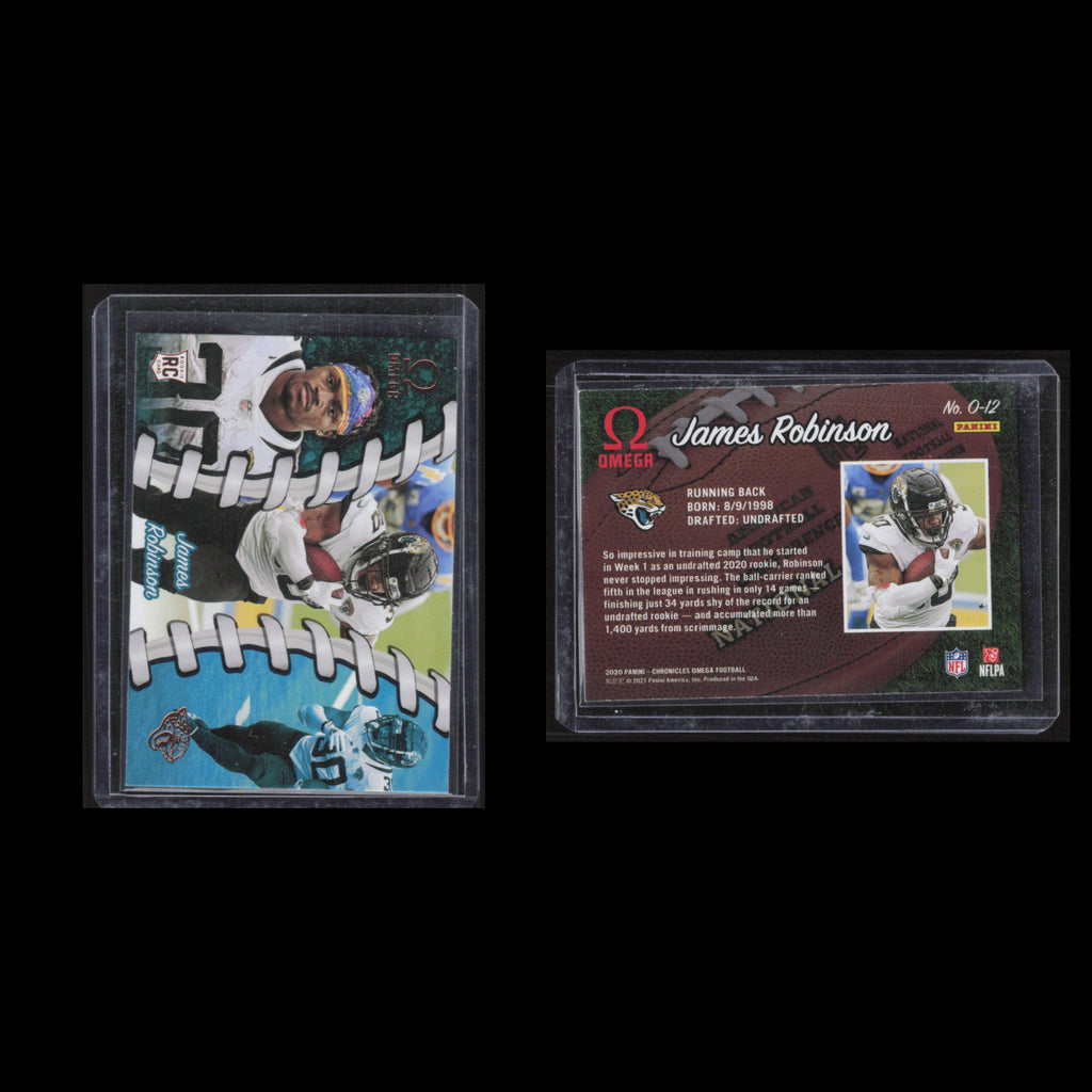 James Robinson #O-12 2020 Panini Chronicles OMEGA Jacksonville Jaguars Football