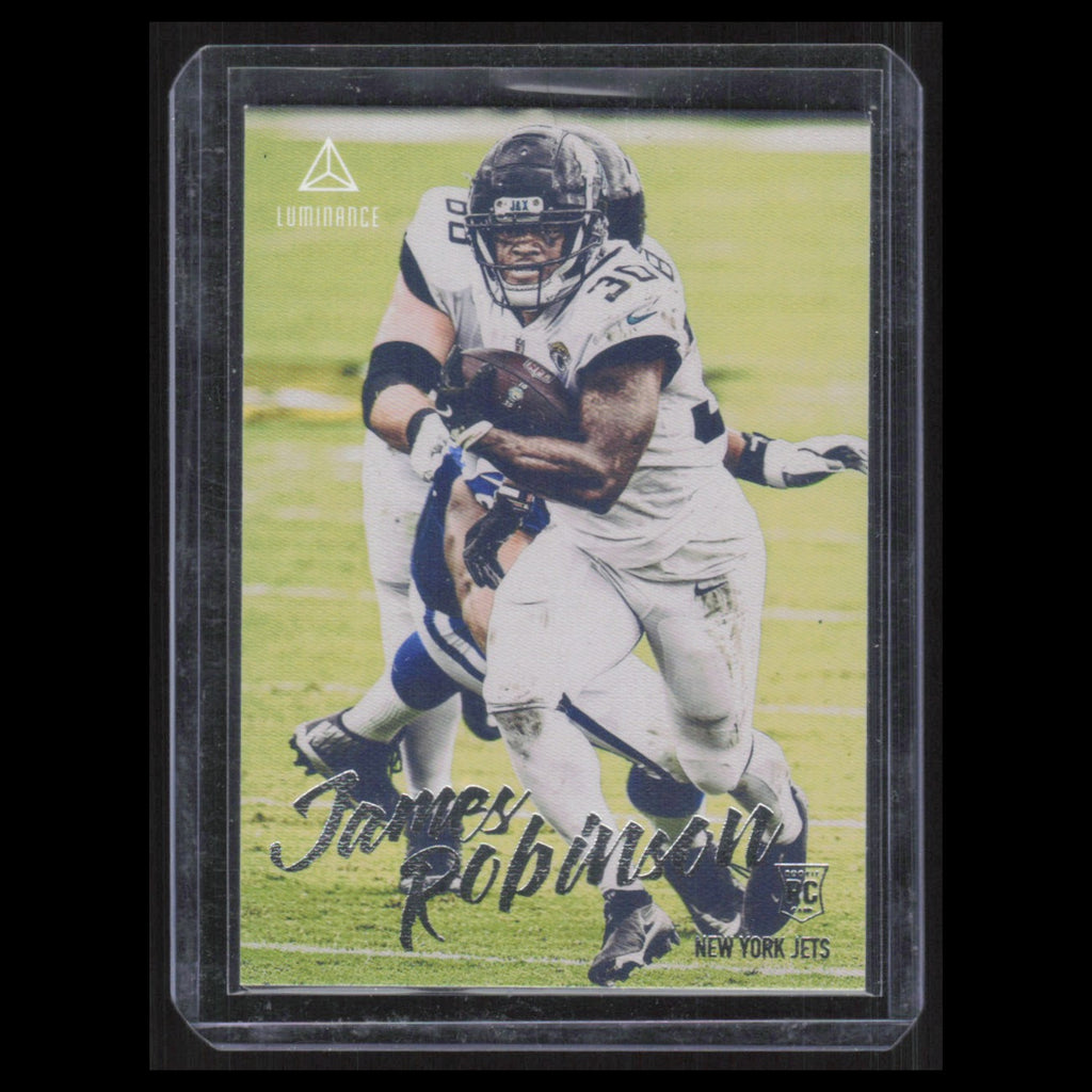 James Robinson Rookie #225 2020 Panini Chronicles Luminance Update Rookies Card