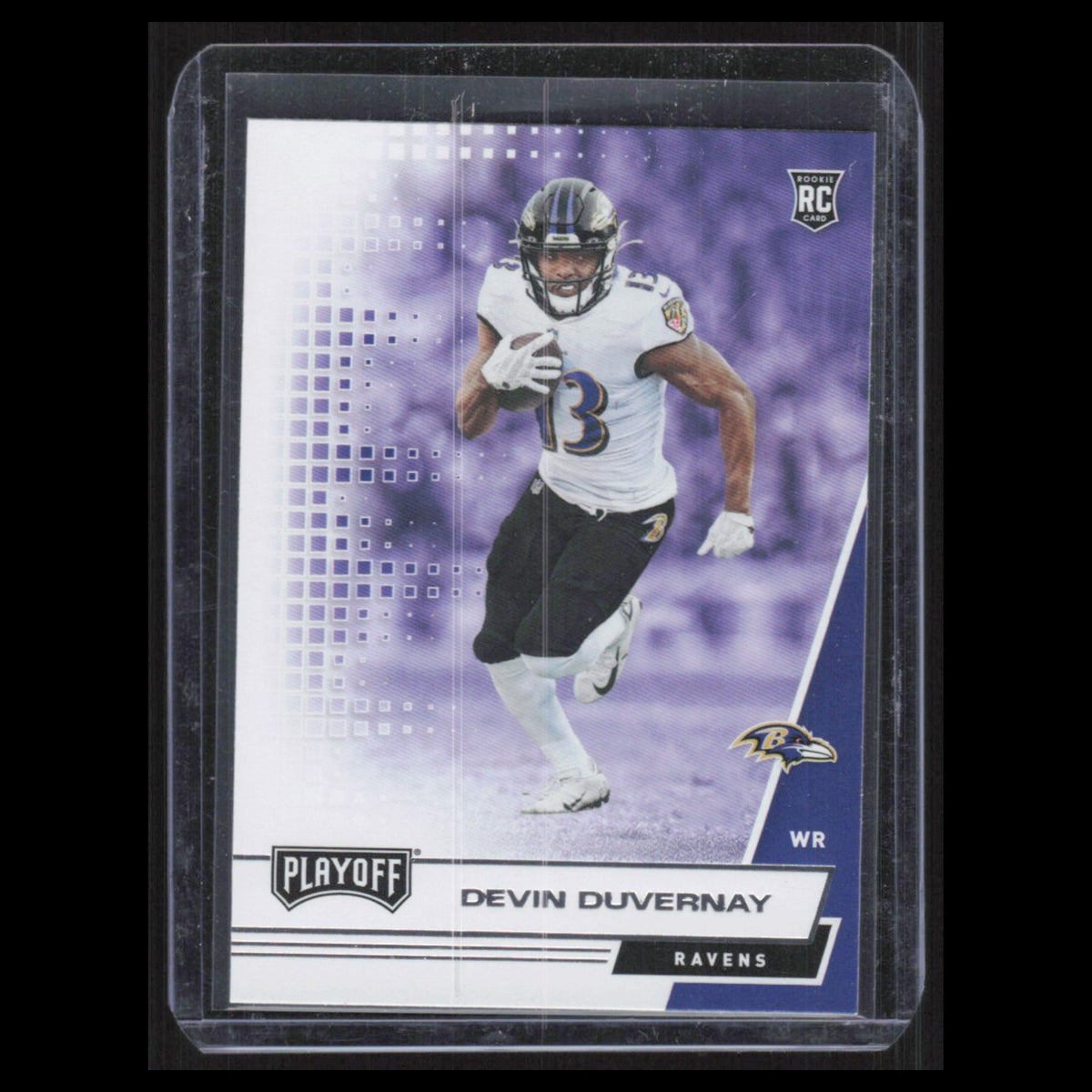 Devin Duvernay Rookie #233 2020 Panini Playoff Baltimore Ravens Football Card NM