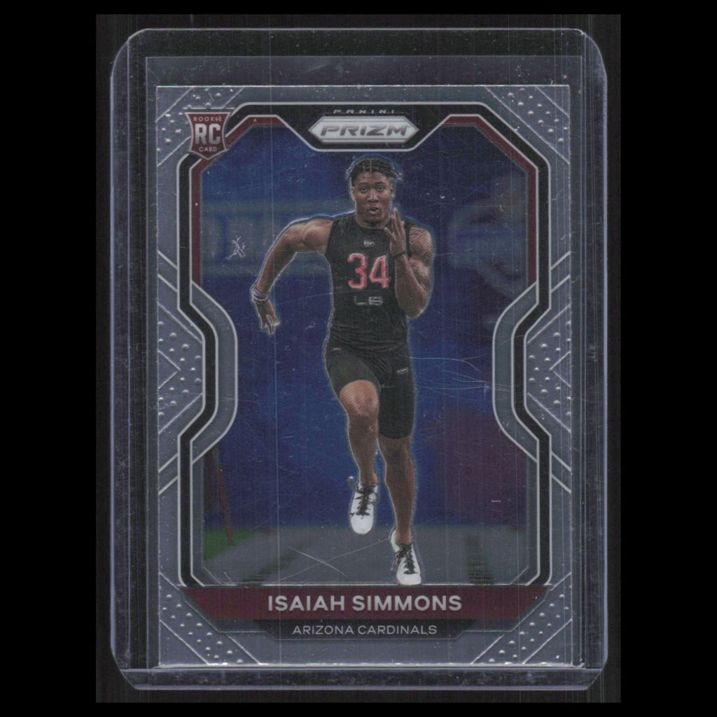 Isaiah Simmons Rookie #323 2020 Panini Prizm Arizona Cardinals Football Card NFL