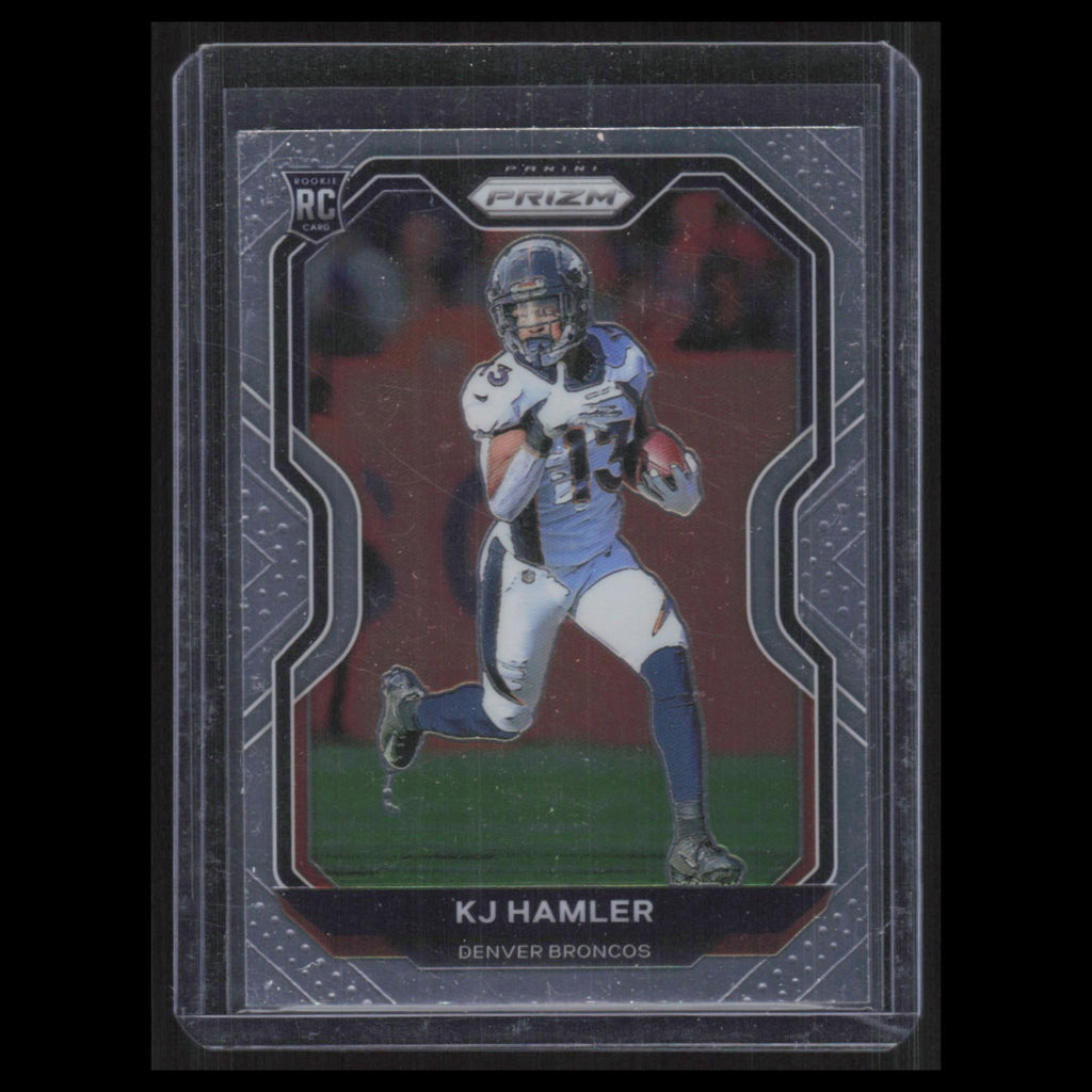 KJ Hamler Rookie #315 2020 Panini Prizm Denver Broncos Football Card NFL NM