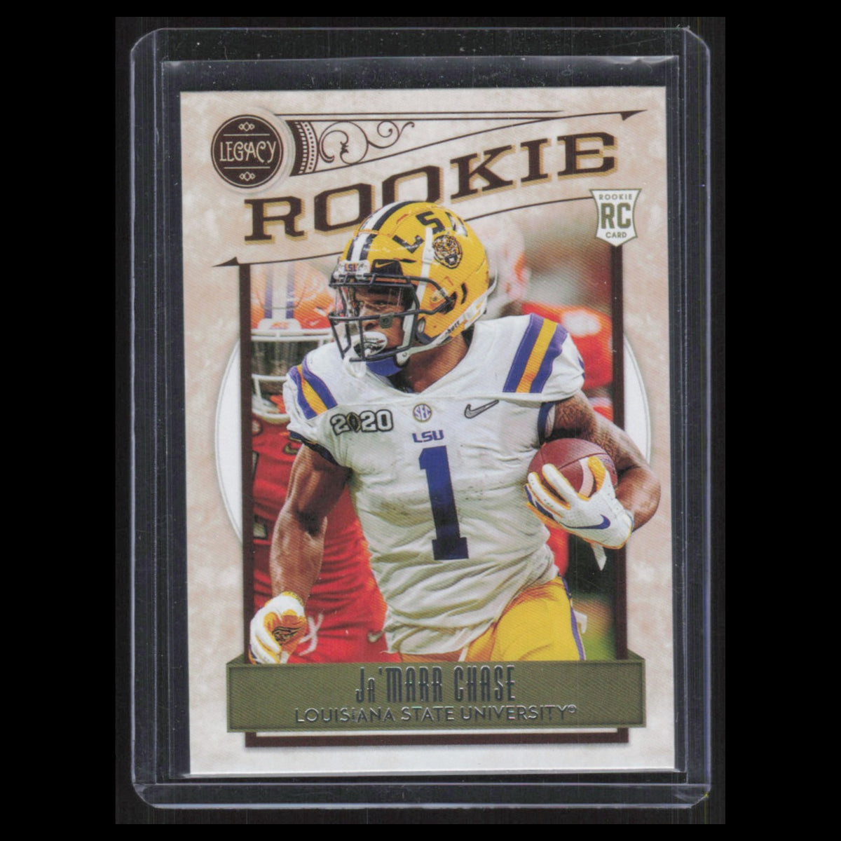 JaMarr Chase Rookie #362 2021 Panini Chronicles Draft Picks Legacy Rookies Card