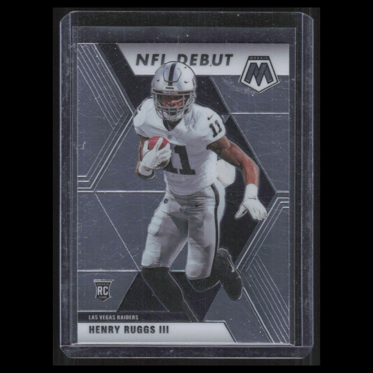 Henry Ruggs III Rookie #269 2020 Panini Mosaic Las Vegas Raiders Football Card