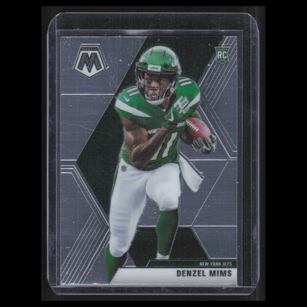 Denzel Mims Rookie #225 2020 Panini Mosaic New York Jets Football Card NFL NM