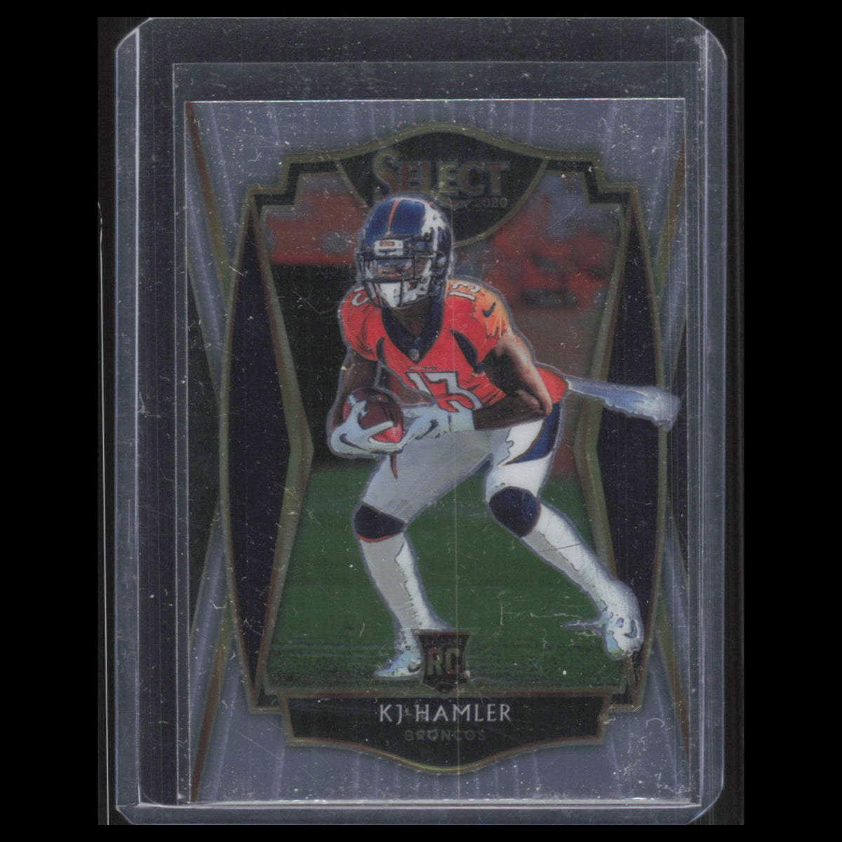 KJ Hamler Rookie #167 2020 Panini Select Denver Broncos Football Card NFL NM