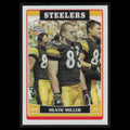 Heath Miller #32 2006 Topps Chrome Refractor Pittsburgh Steelers Football Card