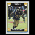 Steven Jackson #143 2006 Topps Chrome Refractor St. Louis Rams Football Card NFL