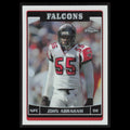 John Abraham #147 2006 Topps Chrome Refractor Atlanta Falcons Football Card NFL