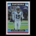 Keyshawn Johnson #156 2006 Topps Chrome Refractor Carolina Panthers Football NFL