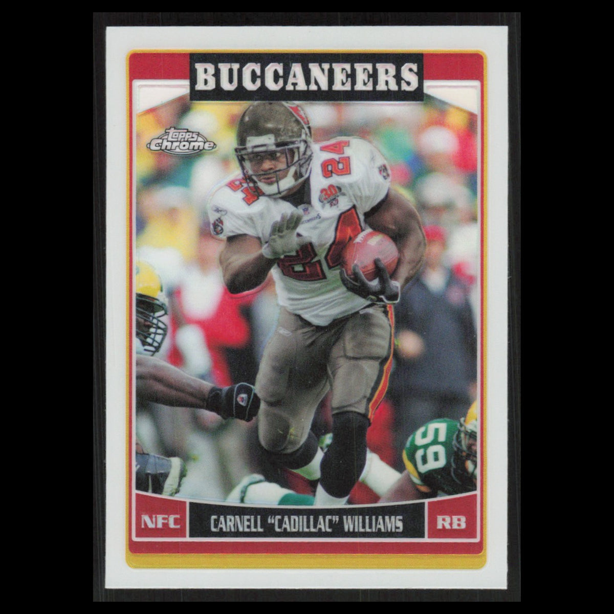 Cadillac Williams #97 2006 Topps Chrome Refractor Tampa Bay Buccaneers Football
