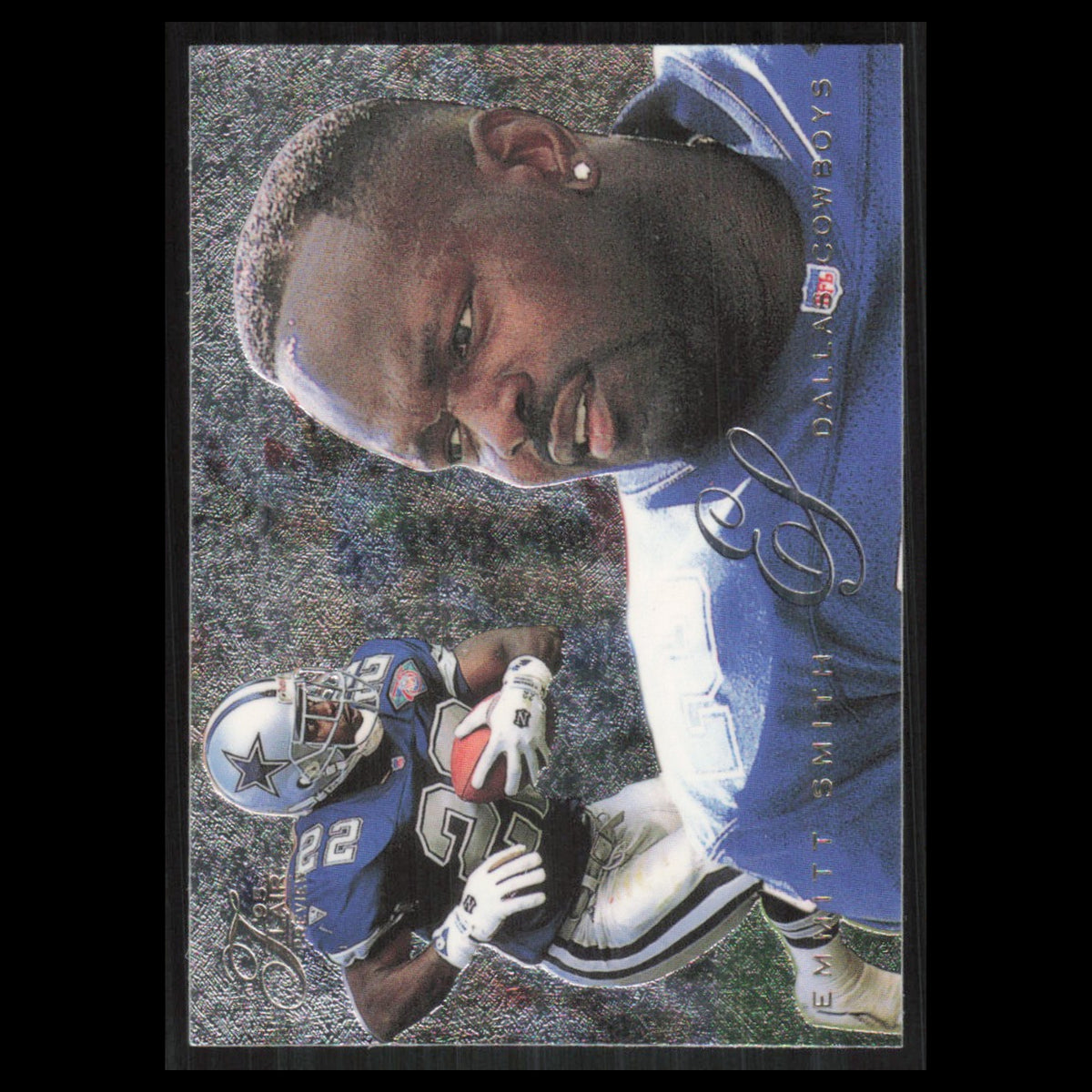 Emmitt Smith #8 1995 Flair Preview Dallas Cowboys Football Card NFL NM