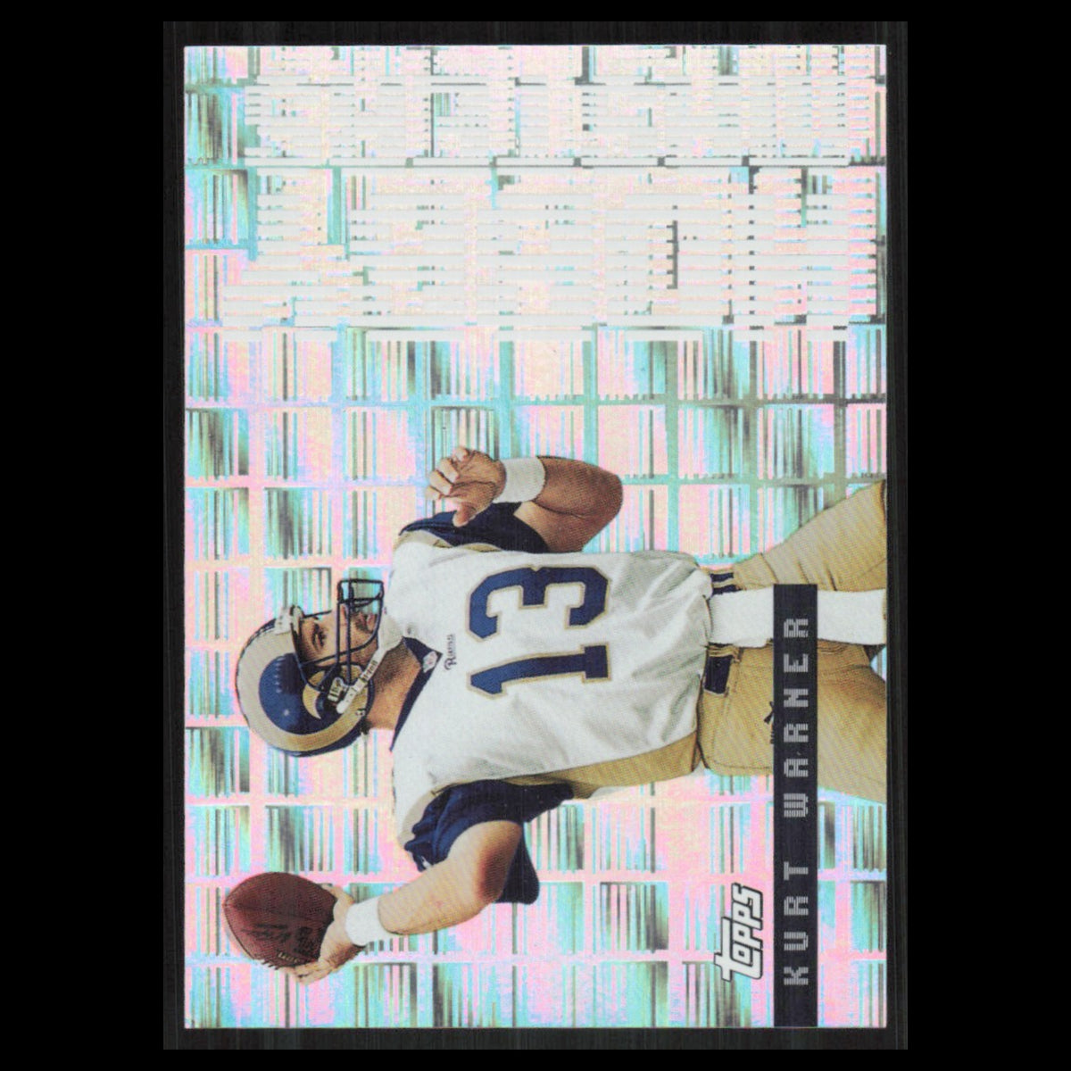 Kurt Warner #HM3 2001 Topps Hobby Masters St. Louis Rams Football Card NFL NM