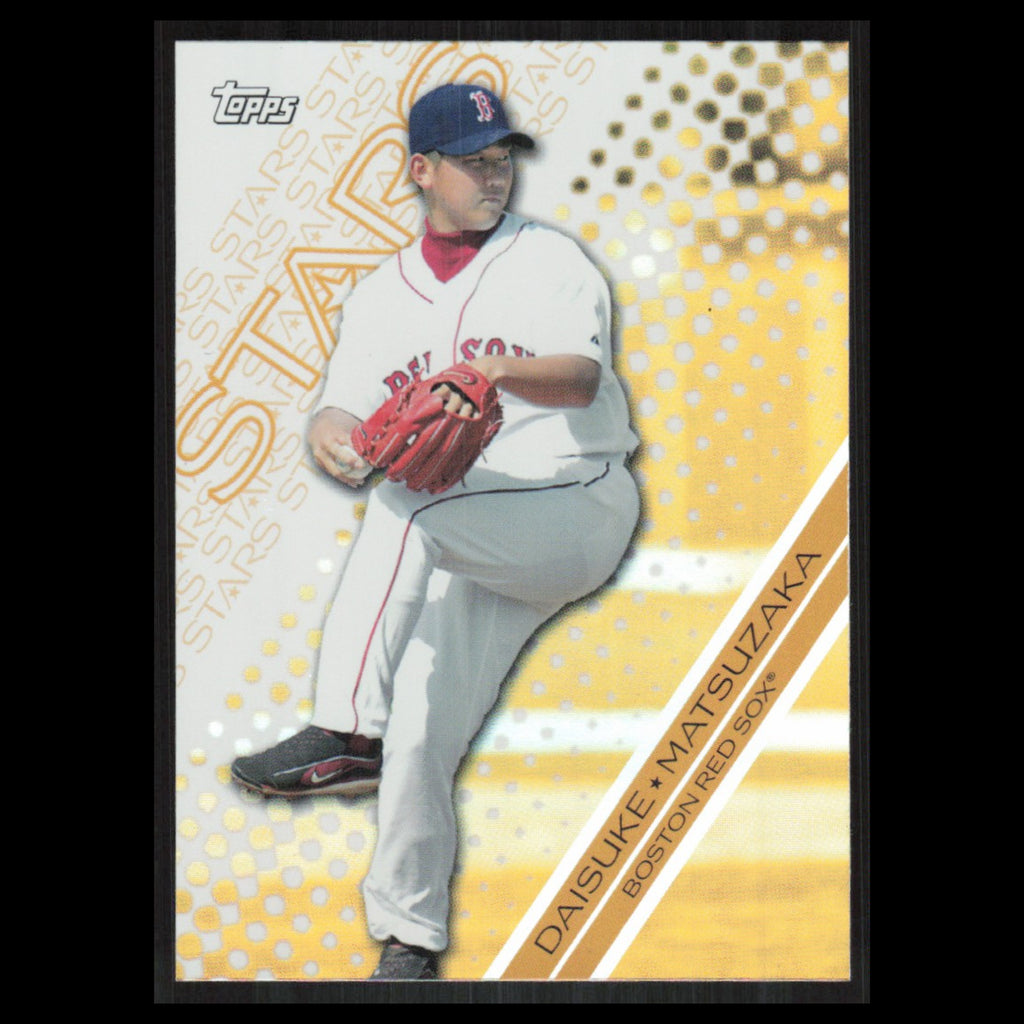 Daisuke Matsuzaka Rookie #TS7 2007 Topps Stars Boston Red Sox Baseball Card MLB
