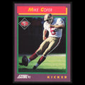 Mike Cofer #136 1992 Score San Francisco 49ers Football Card NFL NM