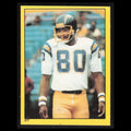 Kellen Winslow #277 1982 Topps Stickers San Diego Chargers Football Card NFL NM