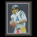 Dan Fouts #221 1982 Topps Stickers San Diego Chargers Football Card NFL NM