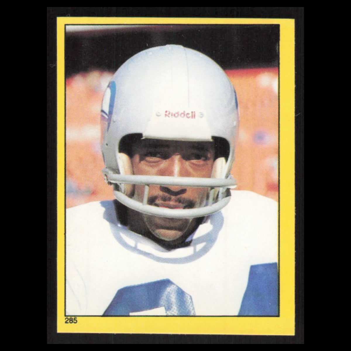Sam McCullum #285 1982 Topps Stickers Seattle Seahawks Football Card NFL NM
