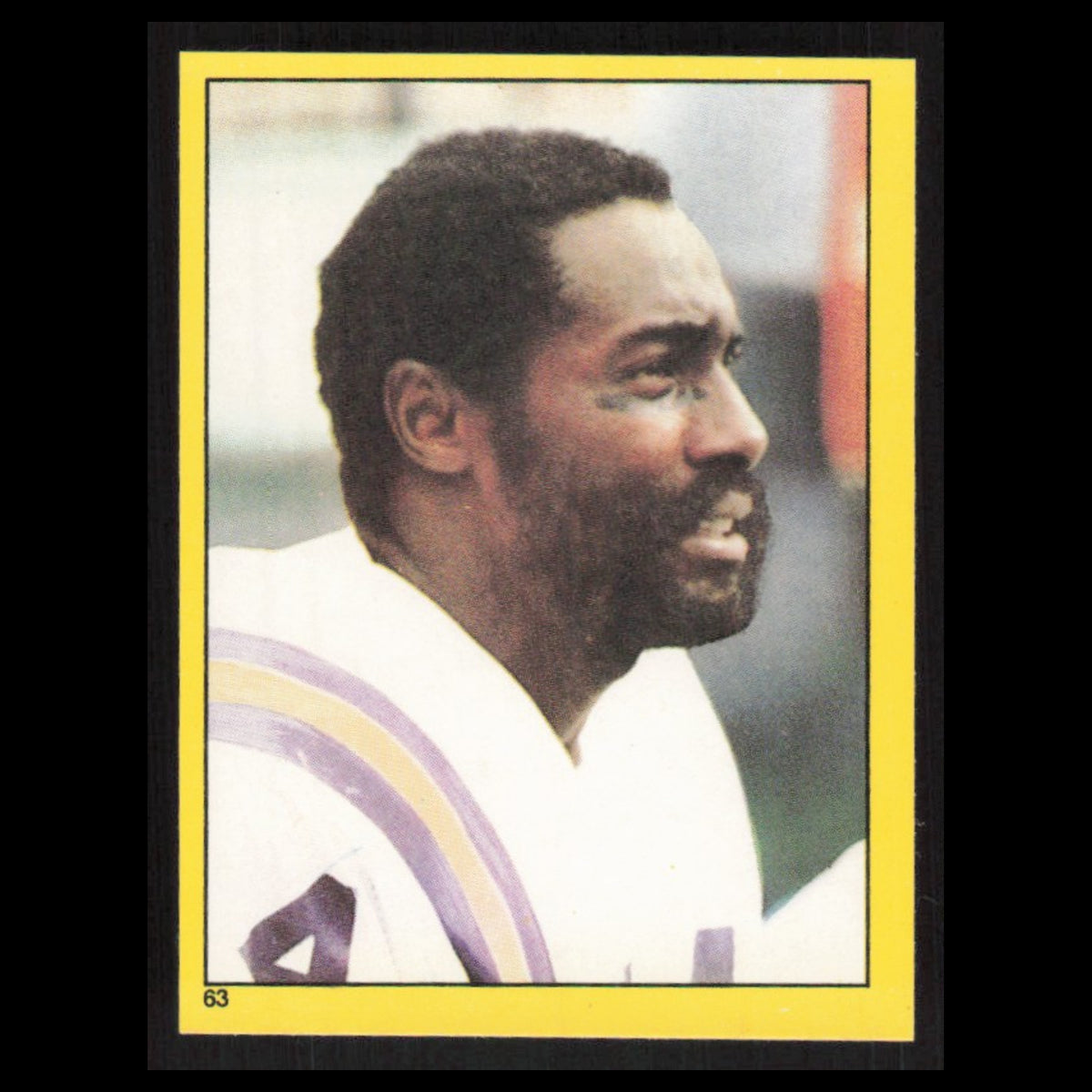 Rickey Young #63 1982 Topps Stickers Minnesota Vikings Football Card NFL NM