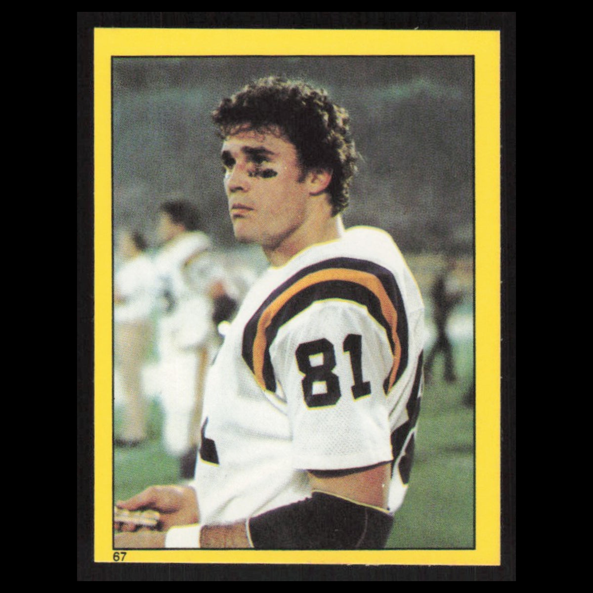 Joe Senser #67 1982 Topps Stickers Minnesota Vikings Football Card NFL NM