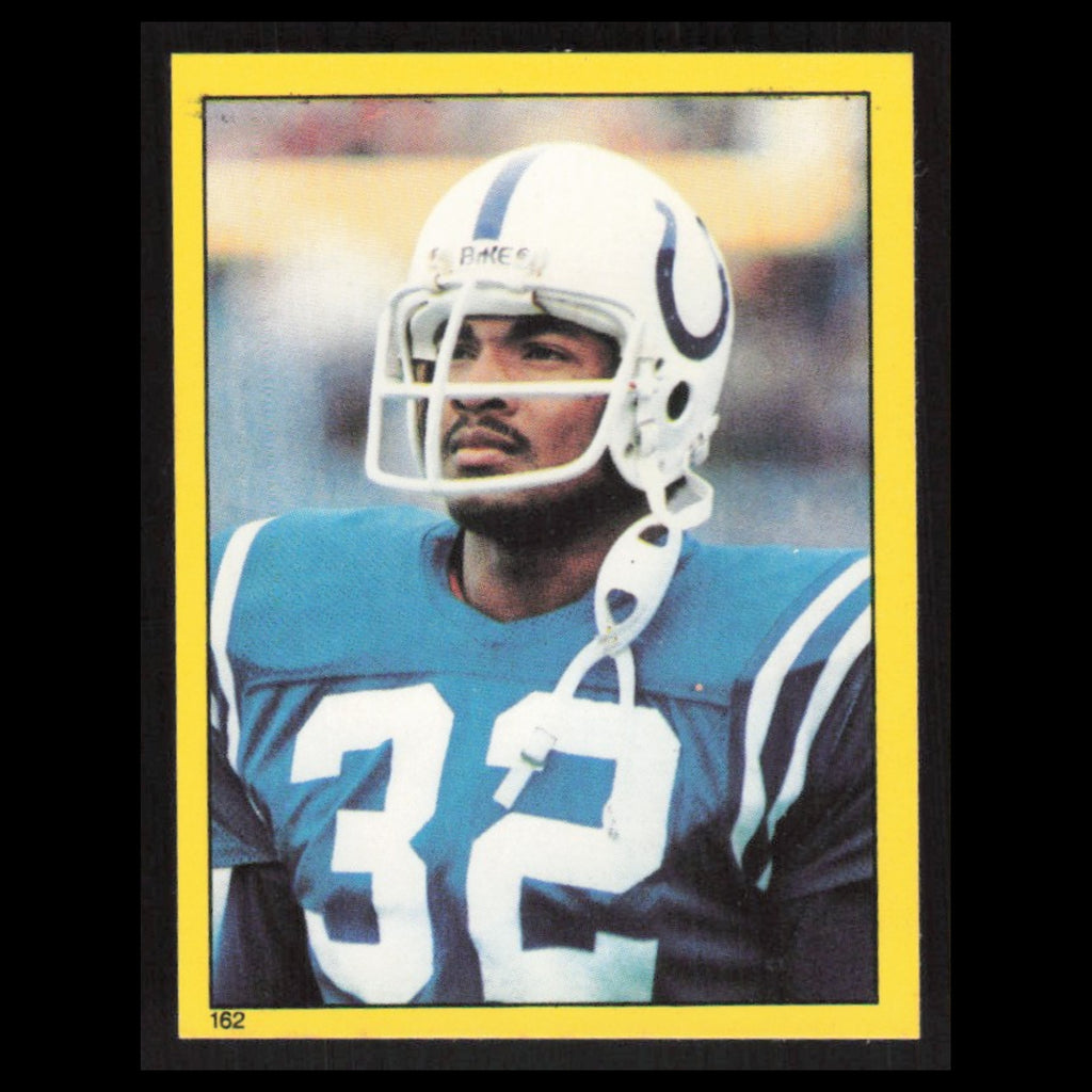 Randy McMillan #162 1982 Topps Stickers Baltimore Colts Football Card NFL NM
