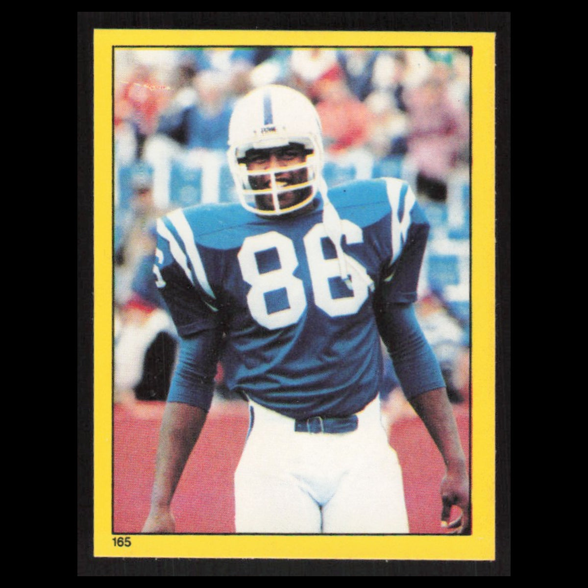 Reese McCall #165 1982 Topps Stickers Baltimore Colts Football Card NFL NM