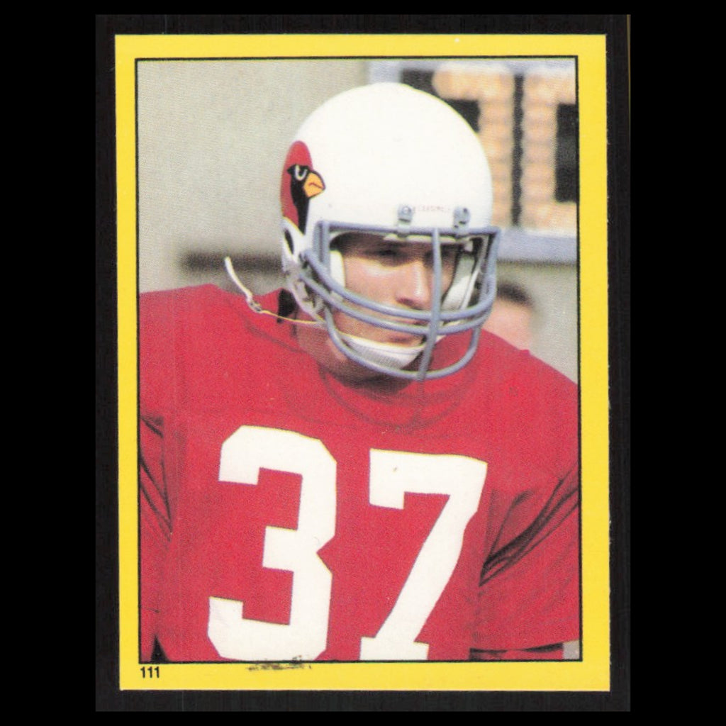 Ken Greene #111 1982 Topps Stickers St. Louis Cardinals Football Card NFL NM