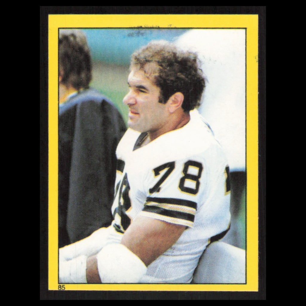 Elois Grooms #85 1982 Topps Stickers New Orleans Saints Football Card NFL NM