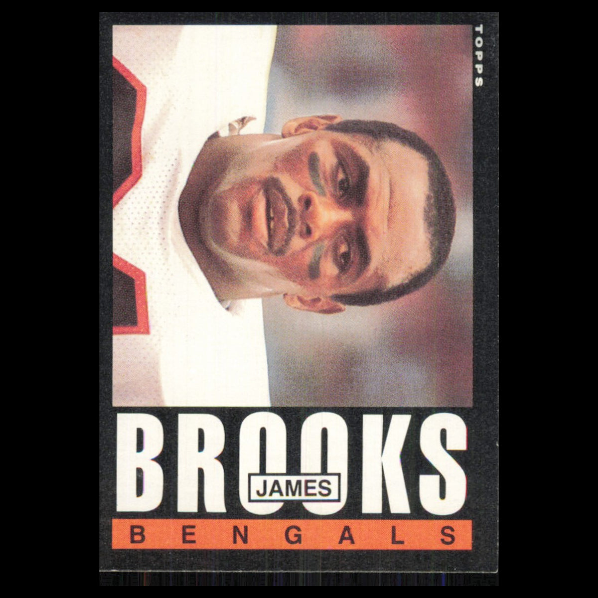 James Brooks #213 1985 Topps Cincinnati Bengals Football Card NFL NM
