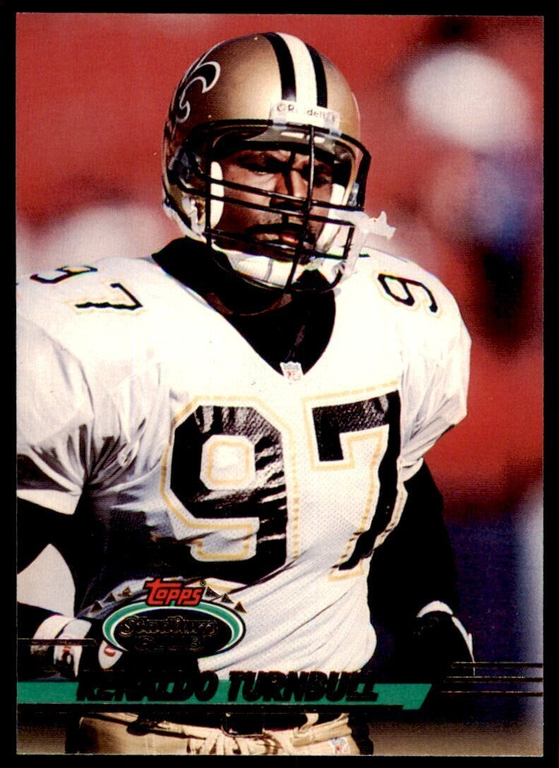 1993 STADIUM CLUB. RENALDO TURNBULL NEW ORLEANS SAINTS #319