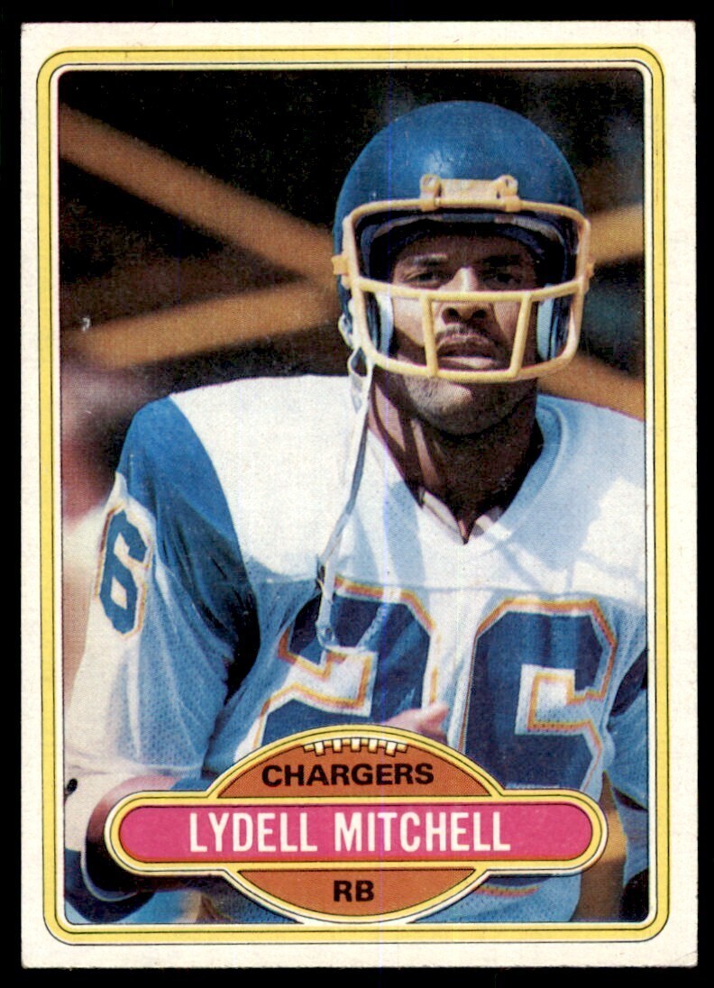 1980 TOPPS LYDELL MITCHELL SAN DIEGO CHARGERS #460