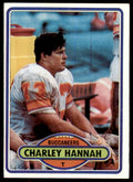 1980 TOPPS FOOTBALL CHARLEY HANNAH TAMPA BAY BUCCANEERS #18