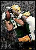 1996 Fleer Metal Football Card Mark Chmura Green Bay Packers #44