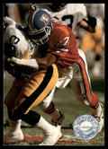 1991 Pro Set Platinum Football Card Steve Atwater Denver Broncos #180