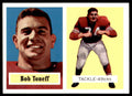 1957 TOPPS ARCHIVES BOB TONEFF SAN FRANCISCO 49ERS #148