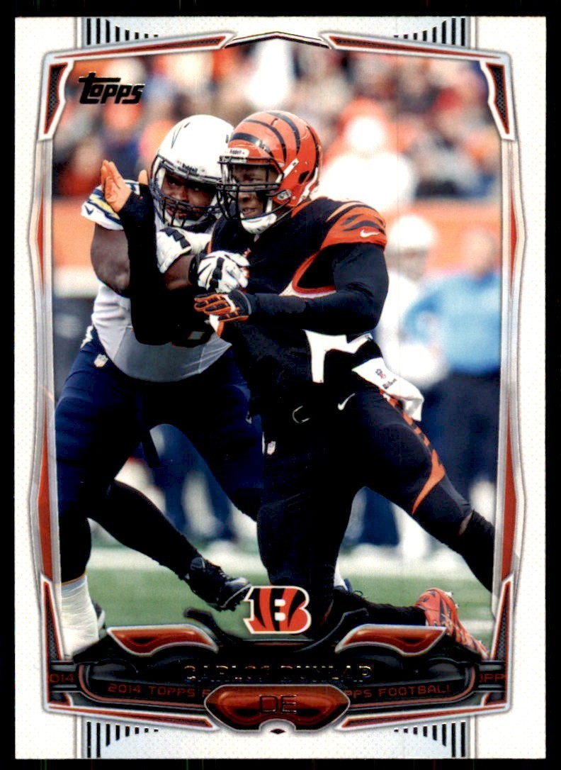 2014 Topps: Carlos Dunlap A Football Cards #297