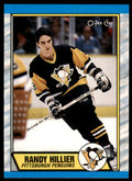 1989-90 O-Pee-Chee Randy Hillier . Pittsburgh Penguins #126
