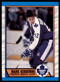 1989-90 O-Pee-Chee Mark Osborne . Toronto Maple Leafs #274