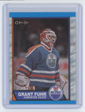 1989-90 O-Pee-Chee Grant Fuhr . Edmonton Oilers #192