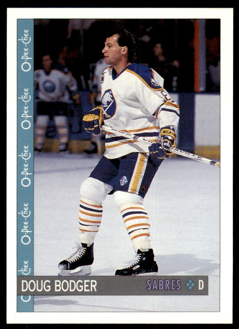 1992-93 O-Pee-Chee Doug Bodger . Buffalo Sabres #146