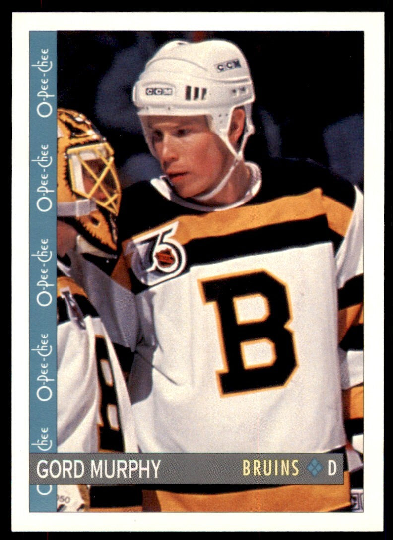 1992-93 O-Pee-Chee Gord Murphy . Boston Bruins #101