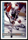 1992-93 O-Pee-Chee John Druce . Washington Capitals #105