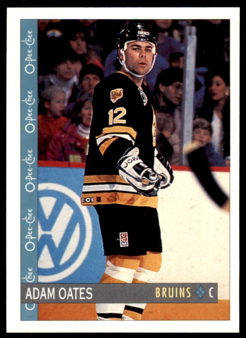 1992-93 O-Pee-Chee Adam Oates . Boston Bruins #272