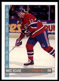 1992-93 O-Pee-Chee Mike Keane . Montreal Canadiens #274