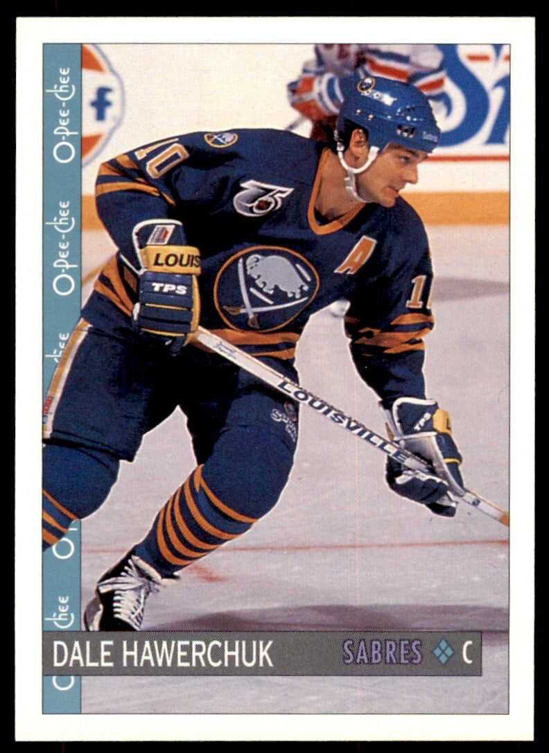 1992-93 O-Pee-Chee Dale Hawerchuk . Buffalo Sabres #212