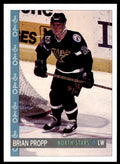 1992-93 O-Pee-Chee Brian Propp . Minnesota North Stars #350