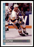 1992-93 O-Pee-Chee Ron Sutter . St. Louis Blues #362