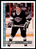 1992-93 O-Pee-Chee Corey Millen . Los Angeles Kings #334