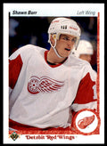 1990-91 Upper Deck Shawn Burr . Detroit Red Wings #111